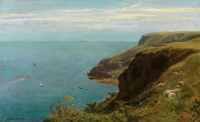 Havkysten, Torquay af Charles Napier Hemy