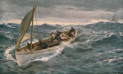 Besætningen, 1902, c1930. af Charles Napier Hemy