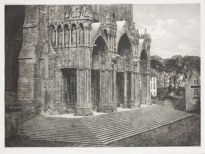 Chartres katedral af Charles Nègre