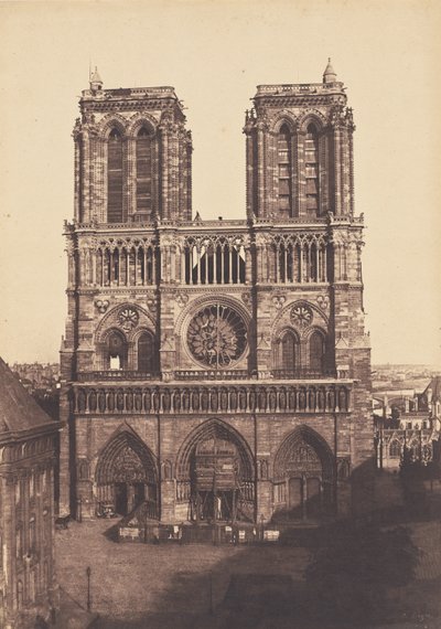 Notre-Dame, Paris af Charles Nègre