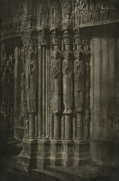 Chartres katedral af Charles Nègre