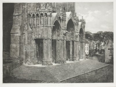 Chartres katedral af Charles Nègre