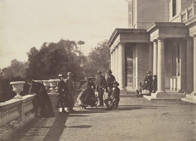 [Lord Brougham og hans familie, Cannes], 1862. af Charles Nègre