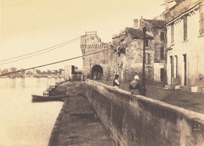[Kastanjeporten, Arles]. af Charles Nègre