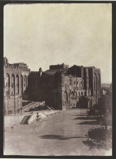 Pavens palads, Avignon af Charles Nègre