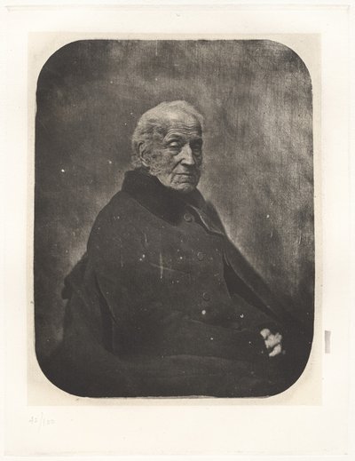 Tavle X – Portræt af Prins Adam Georges Czartorisky, efter Nadar (Plade X – Portræt af Prins Adam Georges Czartorisky, af Nadar) af Charles Nègre, Nadar, André Jammes