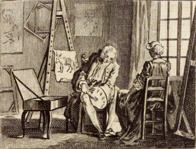 Le Bât af Charles Nicolas Cochin