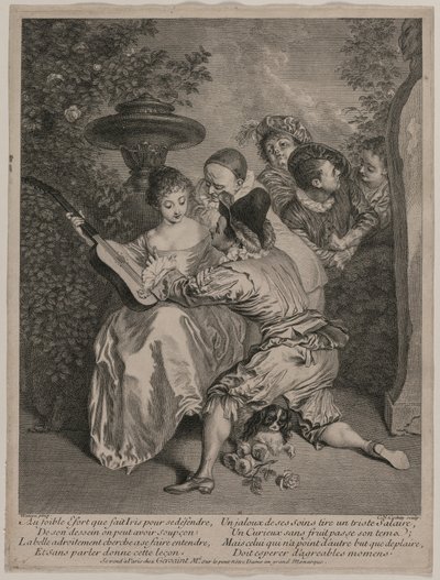 Romantikeren af Charles Nicolas Cochin