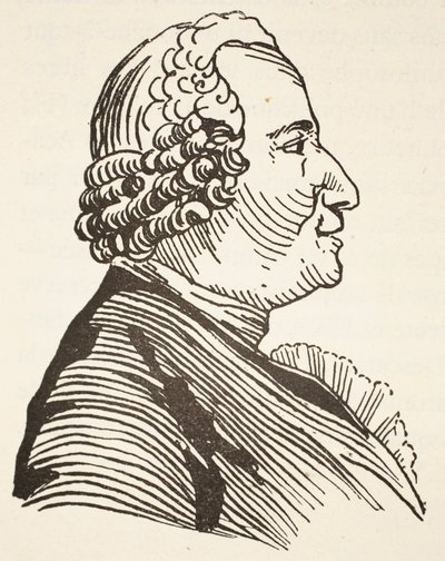 Diderot, kopi af Boris Mestchersky (d.1957), illustration fra 