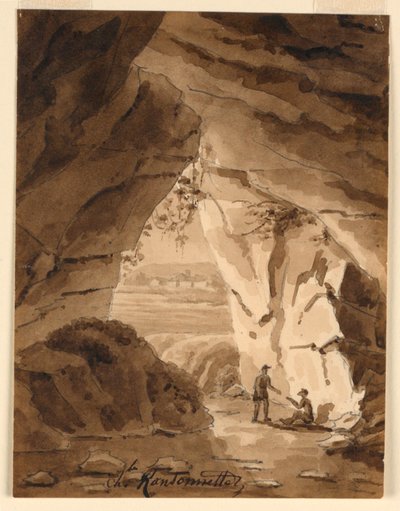 I en hule af Charles Nicolas Ransonnette