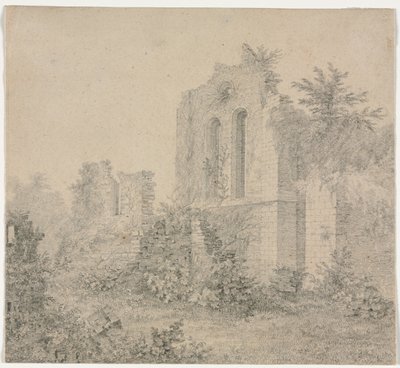 Ruiner af et kloster. af Charles Norris