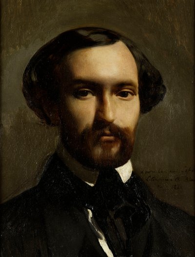Portræt af komponisten Charles Gounod 1818-1893, 1841. af Charles Octave Blanchard