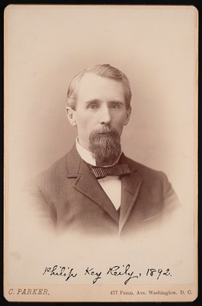 Portræt af Philip Key Reily 1829-1910, 1892. af Charles Parker