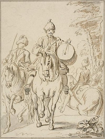 Orientalske ryttere af Charles Parrocel