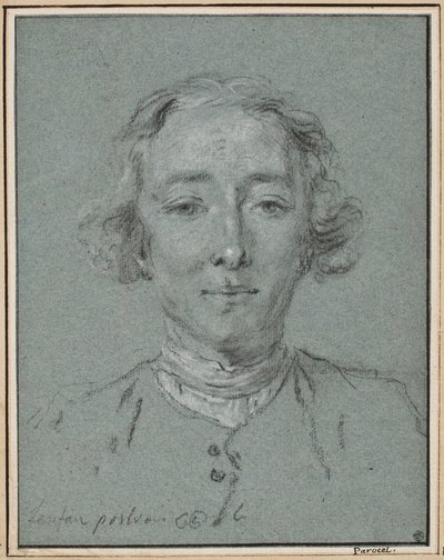 Portræt af kunstneren Pierre Lenfant af Charles Parrocel