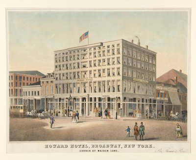 Howard Hotel, Broadway, New York af Charles Parsons