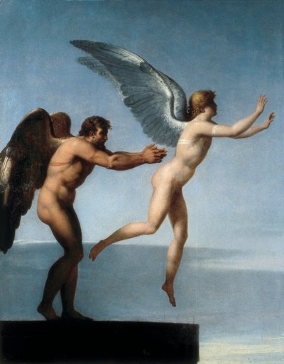 "Daedalus og Icarus"" (Icarus og Daedalus) af Charles Paul Landon