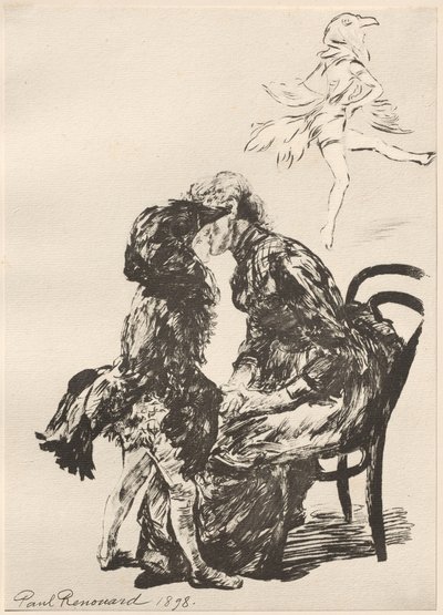 Før balletten af Charles Paul Renouard