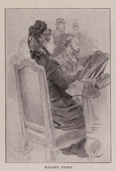 Madame Henry af Charles Paul Renouard