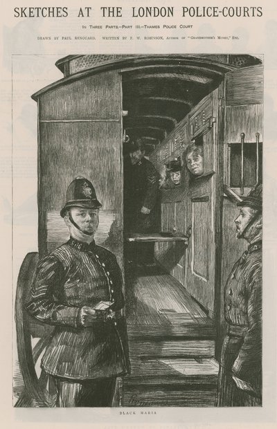 Skitser ved Londons politidomstole af Charles Paul Renouard