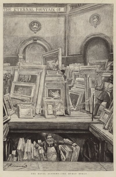 Det kongelige akademi, det hurtige og hurtige af Charles Paul Renouard