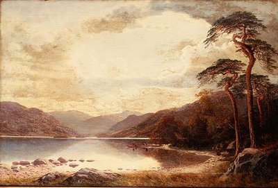 Udsigt over Lower Lake, Killarney af Charles Pettit