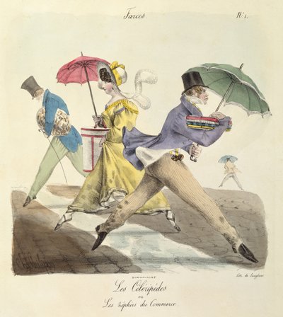 The Celeripedes eller, The Zephyrs of Commerce af Charles Philipon