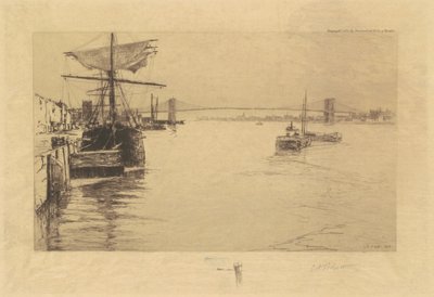 Brooklyn Bridge af Charles Platt A.