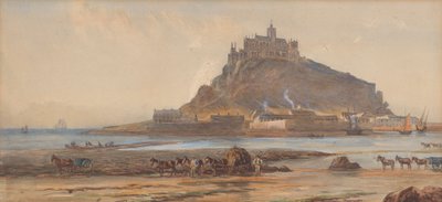 Mont Saint Michel af Charles Reginald Aston
