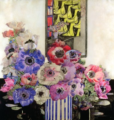 Anemoner, ca. 1915-16 (wc & blyant på papir) af Charles Rennie Mackintosh
