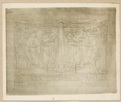 Diploma of Honor ", designed for the Glasgow School of Art Club, 1894-95dani af Charles Rennie Mackintosh