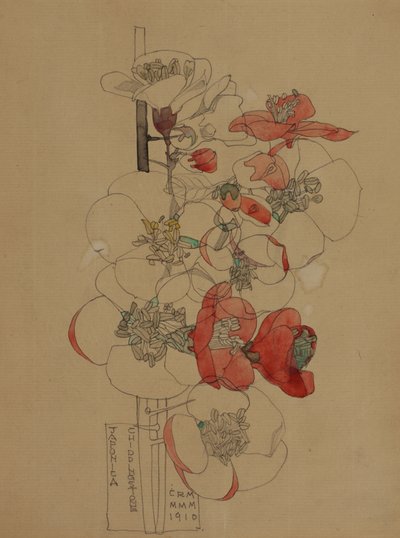 Japonica af Charles Rennie Mackintosh