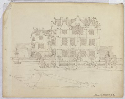 Montacute House, Somerset af Charles Rennie Mackintosh