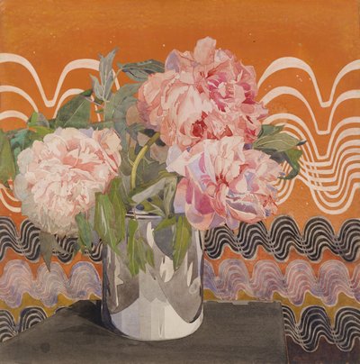 Pæoner, ca. 1920 af Charles Rennie Mackintosh