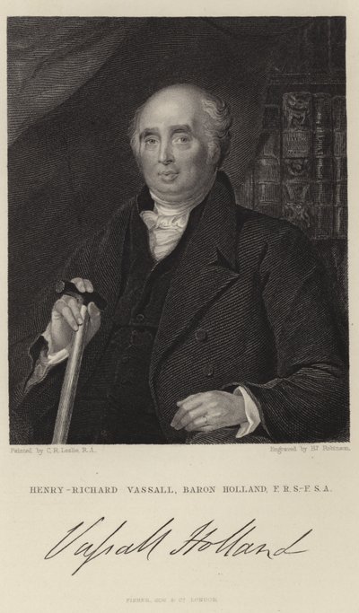 Henry Richard Fox af Charles Robert Leslie