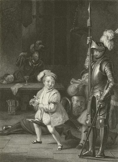 Slotssalen af Charles Robert Leslie