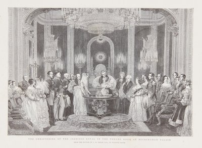 Dåben af Victoria, prinsesse Royal af Charles Robert Leslie