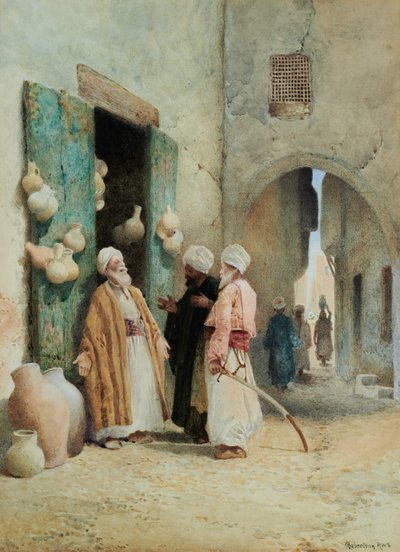 En strid i Kairo af Charles Robertson