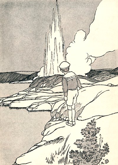 En gejser, 1912 af Charles Robinson