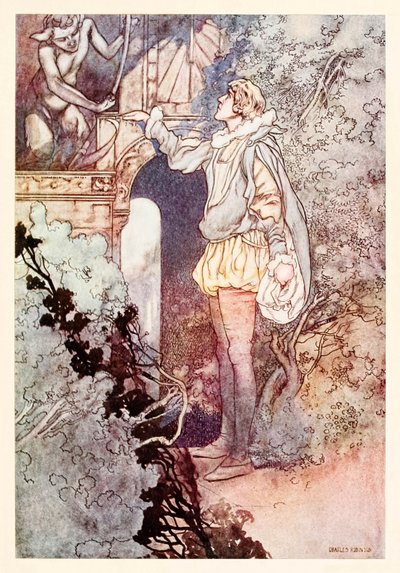 "Exegi Monumentum" i The Songs and Sonnets of William Shakespeare af Charles Robinson