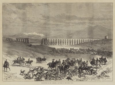 Rævejagt i Campagna, Romerjagtens sidste møde af Sir John Charles Robinson