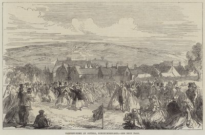 Harvest-Home i Bywell, Northumberland af Sir John Charles Robinson