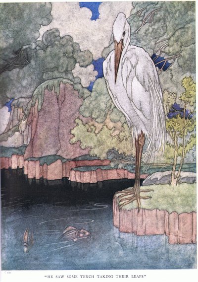 Han så nogle Tench tage deres spring, 1930