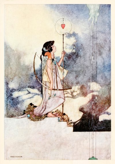 "In the court of love" fra "Soul and Body" i The Songs and Sonnets of William Shakespeare af Charles Robinson