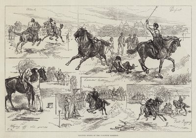 Mounted Sports of the Woolwich Garrison af Sir John Charles Robinson