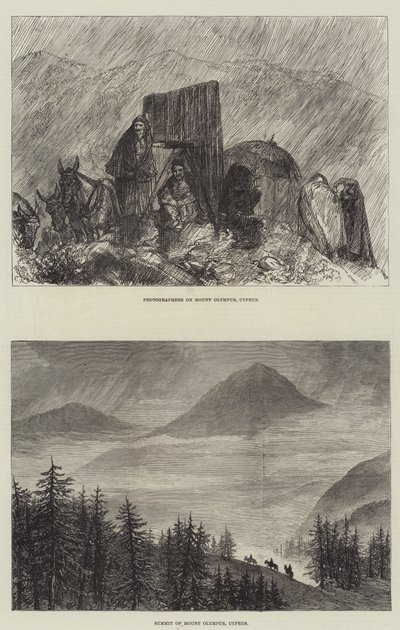 Skitser af Cypern af Sir John Charles Robinson
