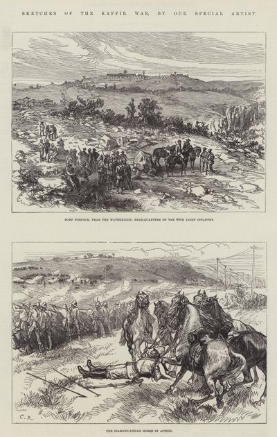 Skitser af Kafferkrigen af Sir John Charles Robinson