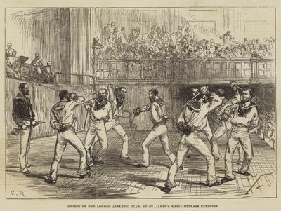 Sports of the London Athletic Club, i St James