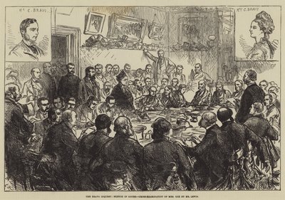 The Bravo Inquest, Skitse i Retten, Krydsforhør af Mrs Cox af Mr. Lewis af Sir John Charles Robinson