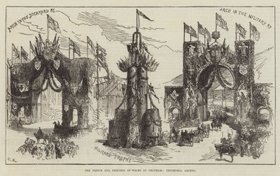 Prinsen og Prinsessen af Wales i Chatham, Triumfbuen af Sir John Charles Robinson